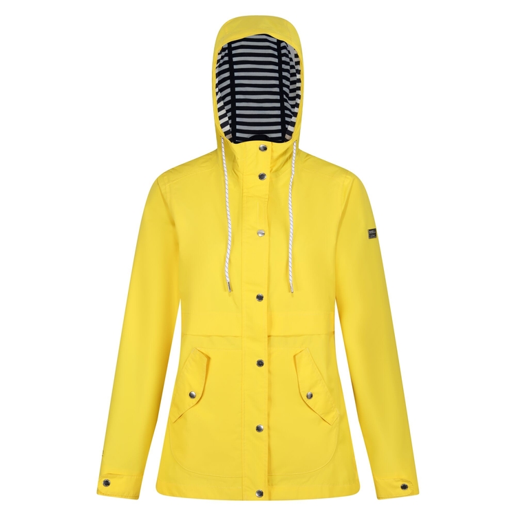 Yellow regatta coat on sale