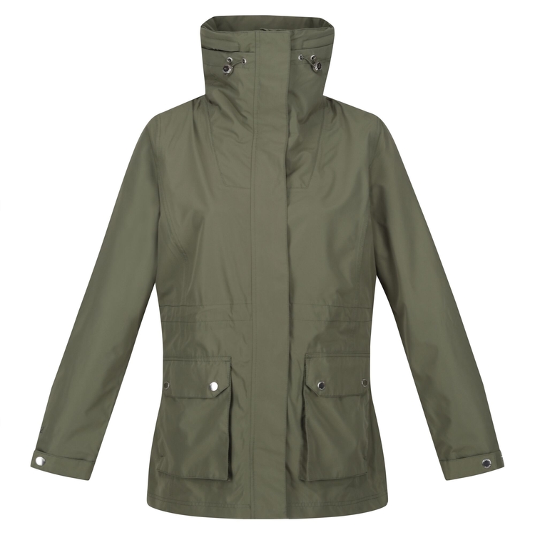 Women s Novalee Waterproof Jacket Four Leaf Clover Regatta ROW