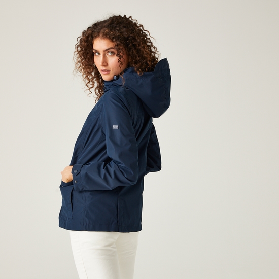 Women's Navassa Waterproof Jacket Navy Regatta UK