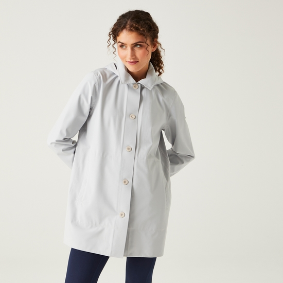 Ladies lightweight mac with hood cheap