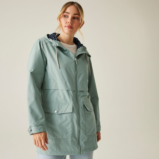 Navaeh wasserdichte Jacke für Damen Grau