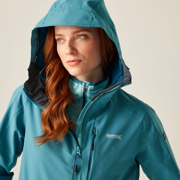 Women's Birchdale II Waterproof Jacket - Blue | Regatta UK