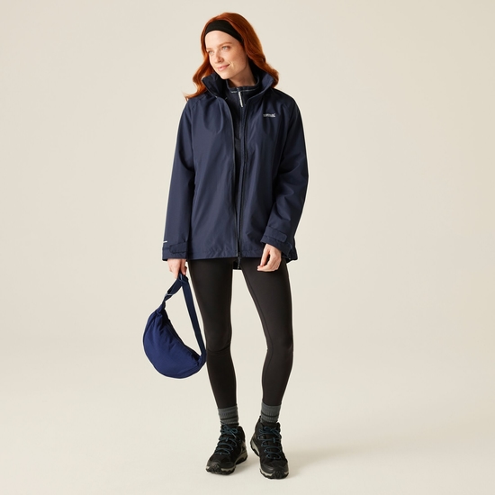 Kurtka damska przeciwdeszczowa Daysha II Niebieski
