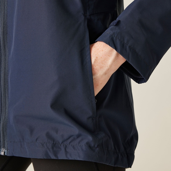 Kurtka damska przeciwdeszczowa Daysha II Niebieski