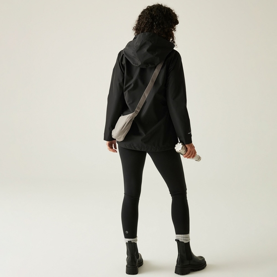 Veste imperméable Daysha II pour femme Noir