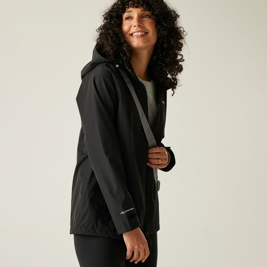 Veste imperméable Daysha II pour femme Noir