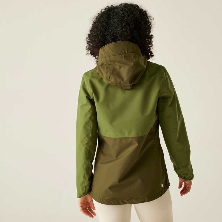 Women's Hamara IV Waterproof Jacket Nephrite Green Camo Green