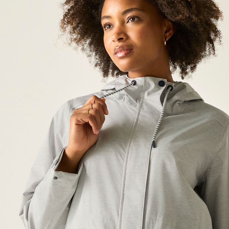Women's Norana Waterproof Jacket - Drizzle Linear Stripe | Regatta