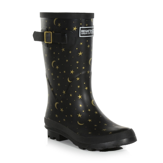 Kids black wellies shop