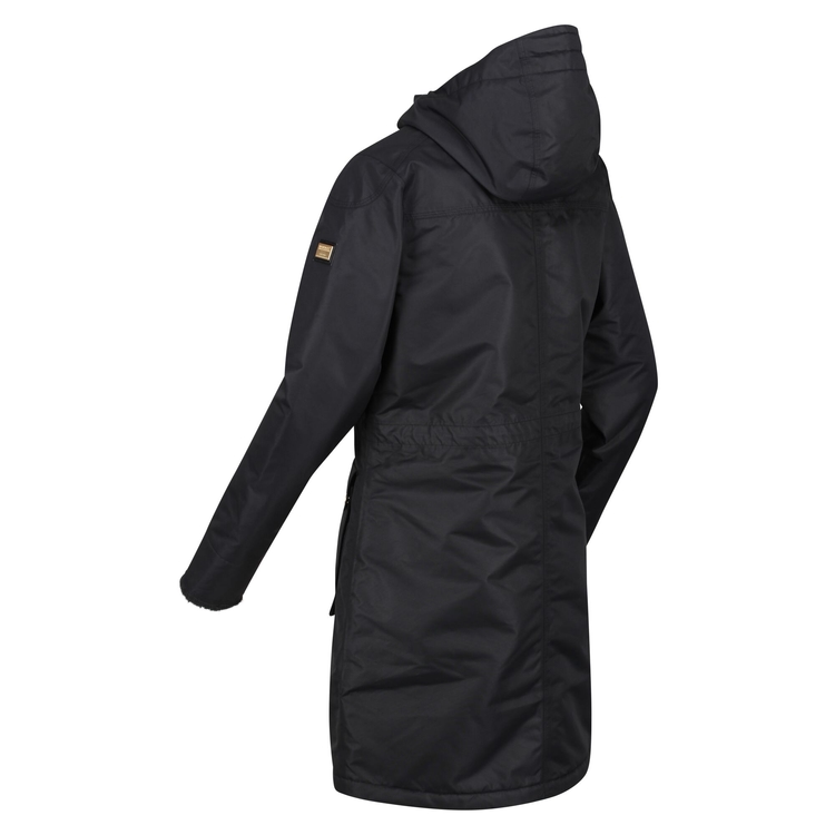 Women's Roanstar III Waterproof Insulated Parka Jacket - Black | Regatta UK
