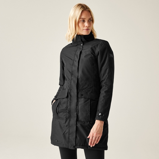Women s Lumexia III Waterproof Insulated Parka Jacket Black