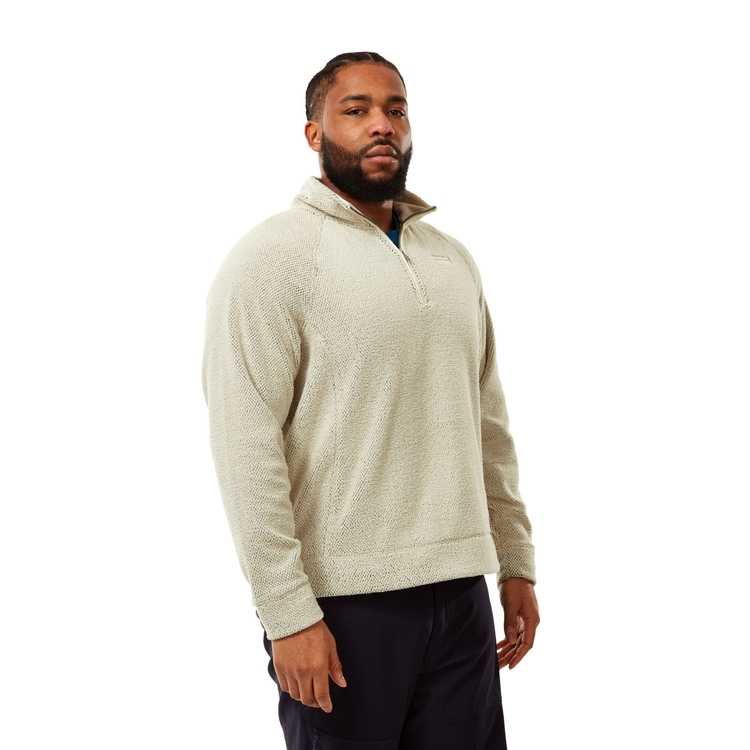 Men s Cason Half Zip Ecru Craghoppers ROW