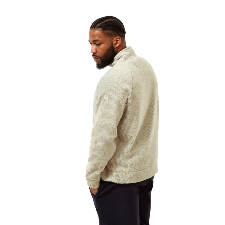 Men s Cason Half Zip Ecru Craghoppers ROW