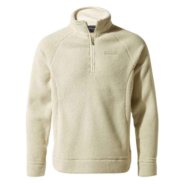 Men s Cason Half Zip Ecru Craghoppers ROW