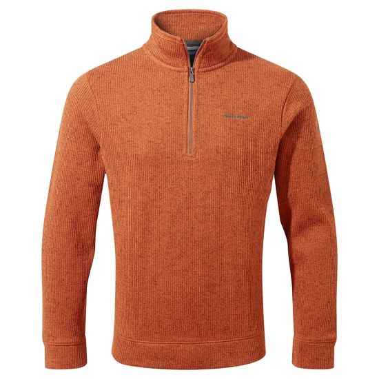 Medwin Half Zip Potters Clay Marl Craghoppers ROW