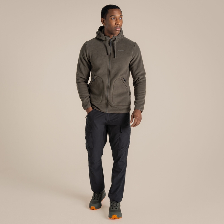 Men's Colm Full Zip Fleece - Woodland Green | Craghoppers ROW Men's Colm Full Zip Fleece - Woodland Green | Craghoppers ROW