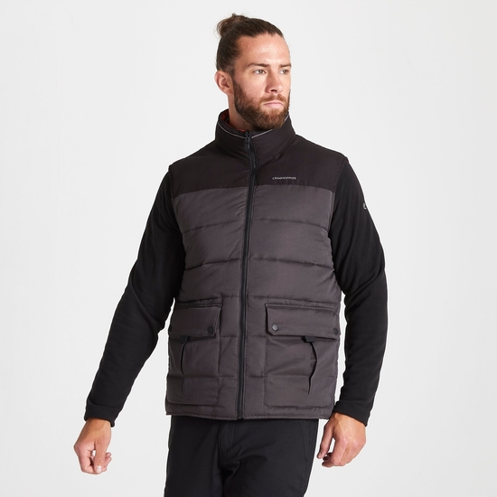Craghoppers eldrick down like jacket black pepper store