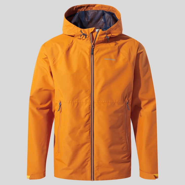 Men s Sebastian Waterproof Jacket Canyon Orange