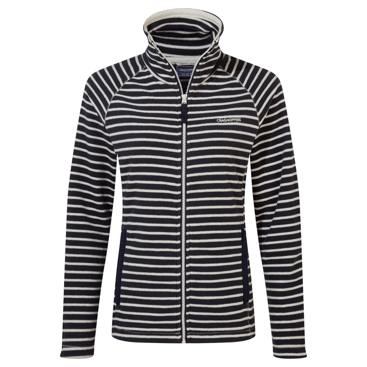 Blue and white striped jacket women's deals