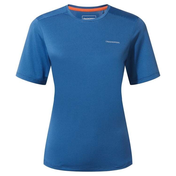 Buy Men's Recycled Synthetic Short-Sleeved Hiking T-Shirt MH100 Online