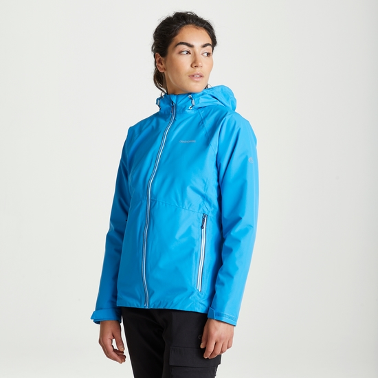 Women's Salina Waterproof Jacket - Mediteranean Blue | Craghoppers UK
