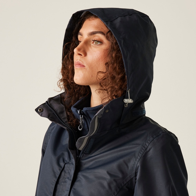 Women s Benson III Breathable 3 in 1 Jacket Navy Regatta UK