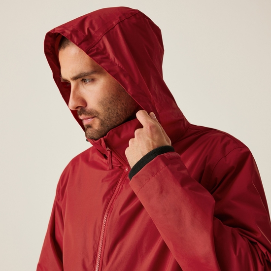 Men's Classic Waterproof 3 in 1 Jacket Classic Red Black
