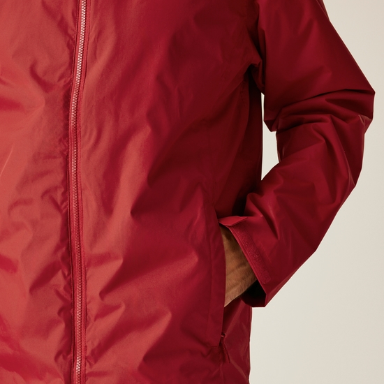 Men's Classic Waterproof 3 in 1 Jacket Classic Red Black