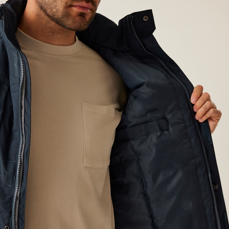 Parka imperméable et isolante Homme DARBY III Bleu