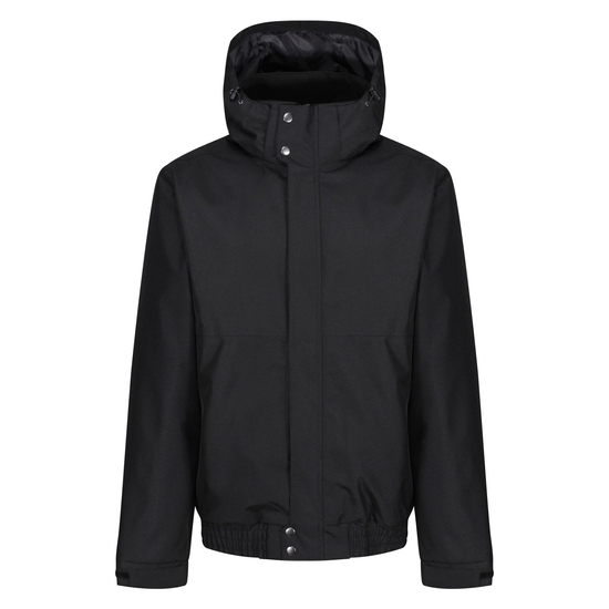 Men's Blockade Waterproof Workwear Jacket - Black | Regatta UK