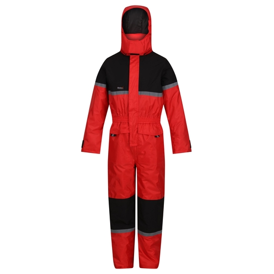 Kids' Rancher Waterproof Coverall - Classic Red