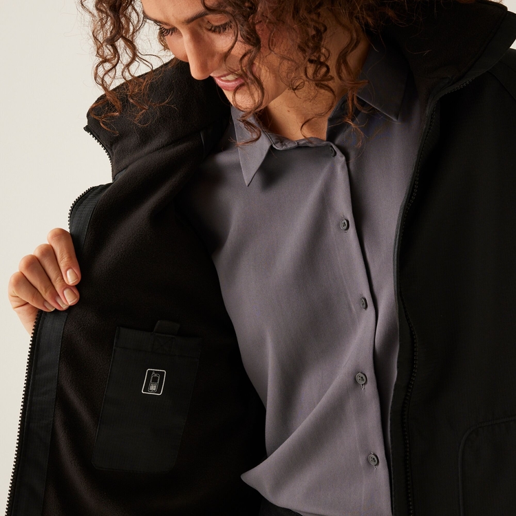 Regatta fleece lined waterproof jacket cheap