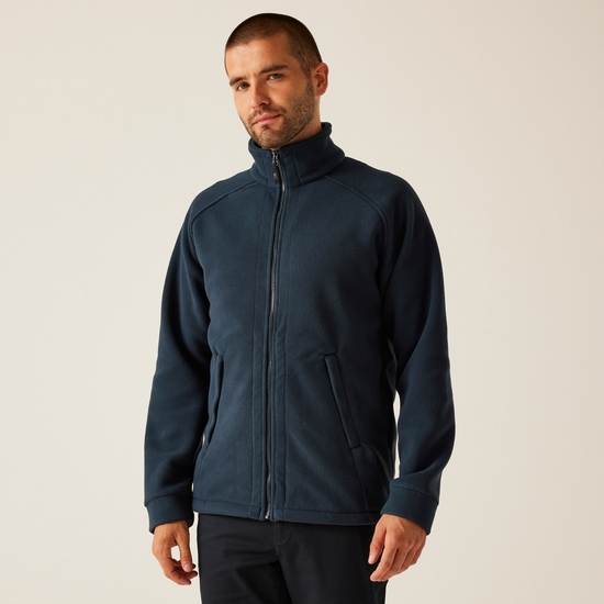 Regatta Pile Uomo Elgrid Rigato – Giacca In Poliestere Con Mezza Zip, 170g/m², Caldo E Confortevole - 2
