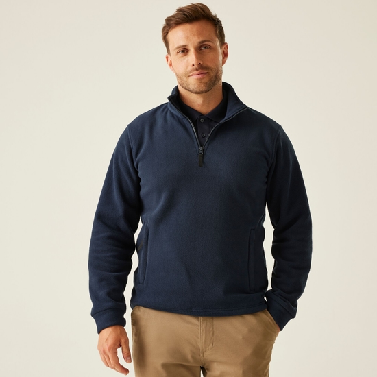 Men's Thor Overhead Half Zip Fleece Dark Navy Regatta UK