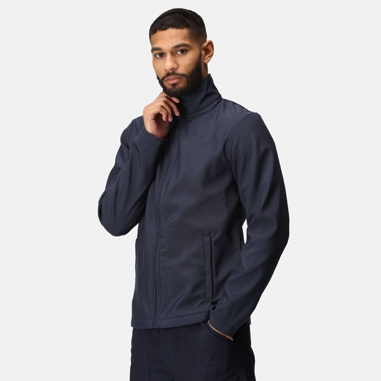 Men's Ablaze Printable Softshell Jacket - Navy | Regatta UK