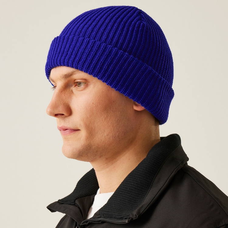Blue winter hat sale