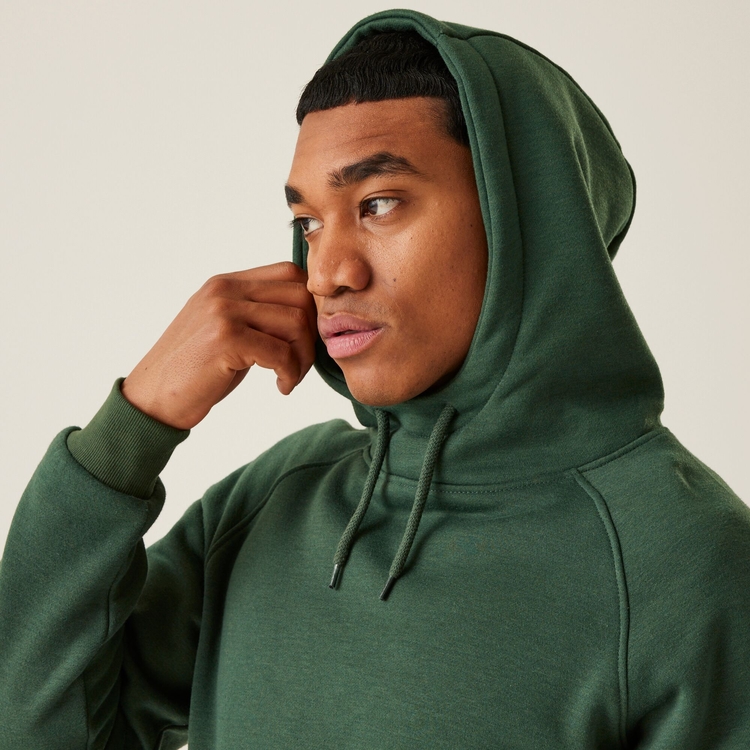 Men s Pro Overhead Hoodie Dark Green