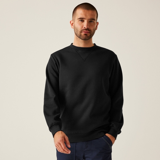 Men's Pro Crewneck Sweatshirt Black