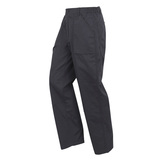 Men's Multi Pocket Action Trousers Dark Grey