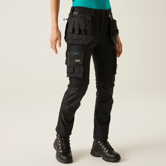 Women s ADA Cotton Stretch Holster Trousers Black