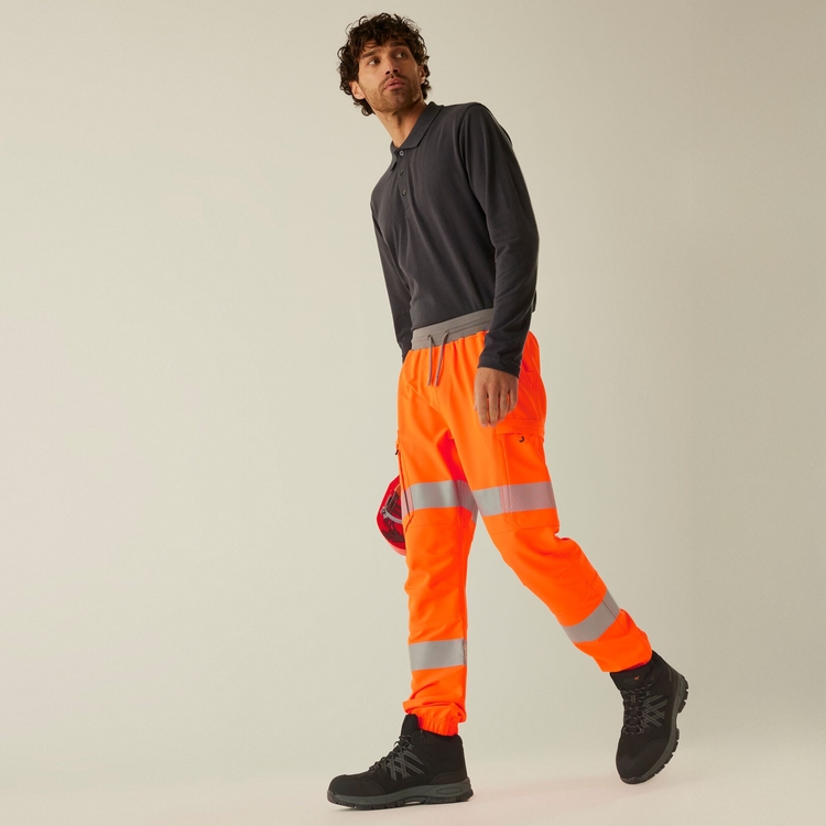 Men's Hi-Vis Prolite Stretch Jogger Orange
