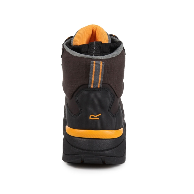 Men s Exofort Waterproof Safety Hiker Chestnut Black