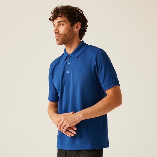 Men's Classic Polo Shirt Royal Blue