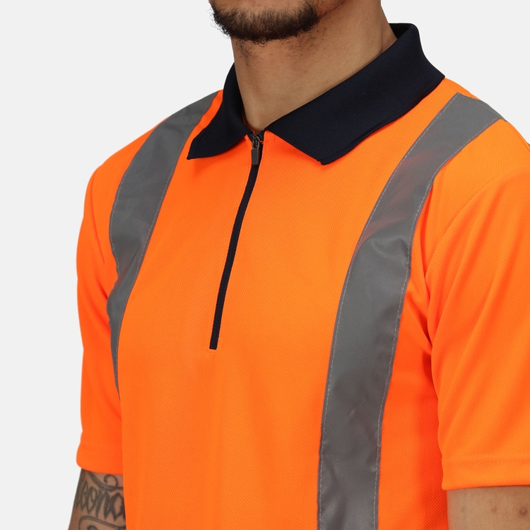 VaporActive Compression Shirt, Hi Vis Orange