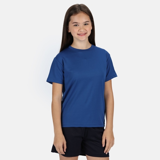 Plain blue t shirt for girls store