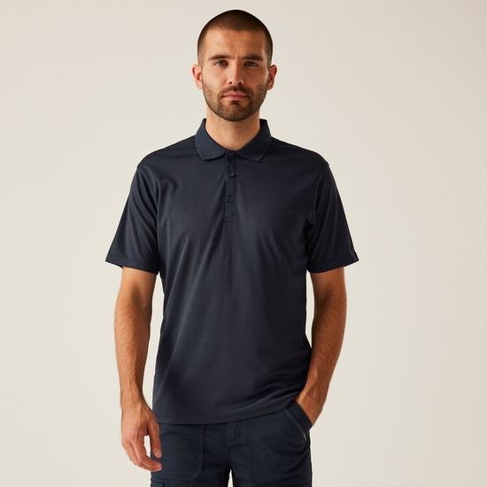 Men's Pro Wicking Polo Navy