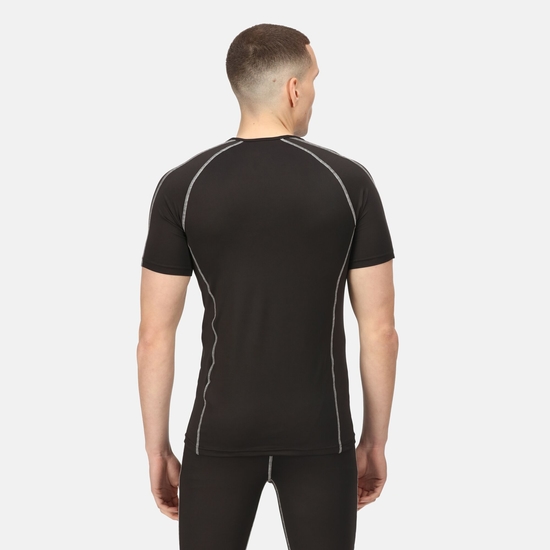 Men's SS Base Layer Top Black