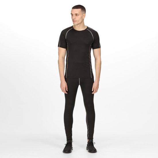 Men's SS Base Layer Top Black