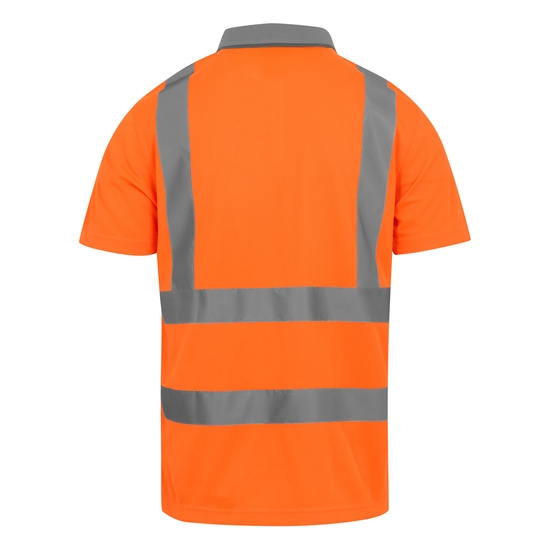 Men's Hi-Vis Pro Contract Polo Orange