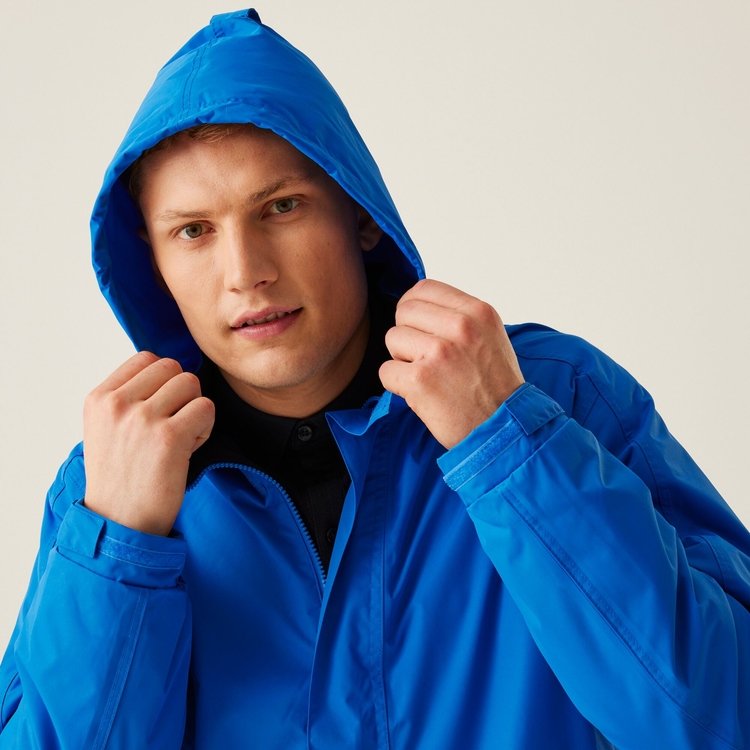 【Mサイズ】ハンティングワールド　NAVY FLRGHT JACKET Men's Dover Fleece Lined Waterproof Insulated Bomber Jacket - Navy